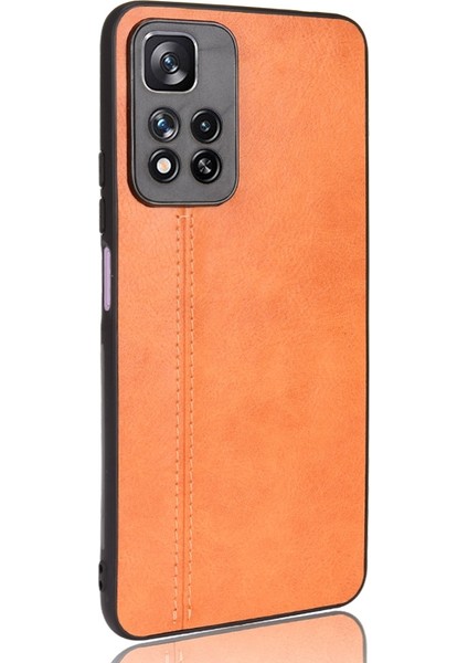 Dikiş Inek Telefon Kılıfı Xiaomi Redmi Notu 11 Pro Siyah Için (Yurt Dışından) fırsatları