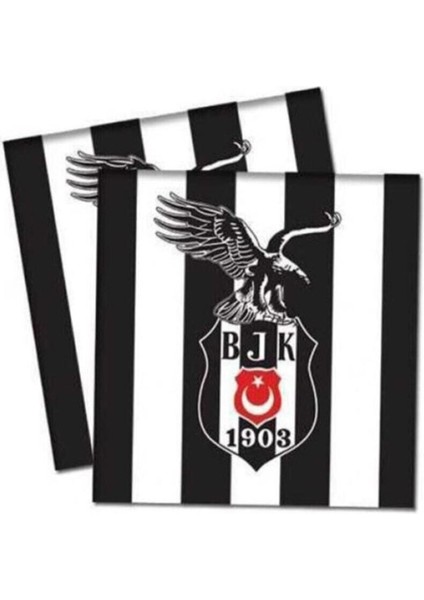 Peçete 33X33 Lisanslı Beşiktaş 16 Lı