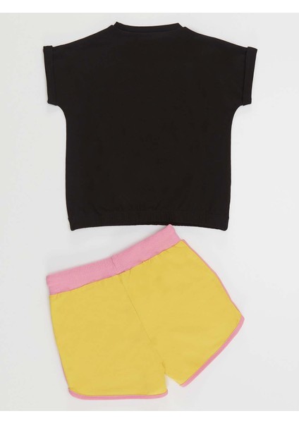 Boom Kız Çocuk Crop Top Şort Takım