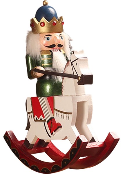 Dekoratif Fındıkkıran Asker Yılı Noel Süsler Ev Dekorasyon Yeşil (Yurt Dışından)