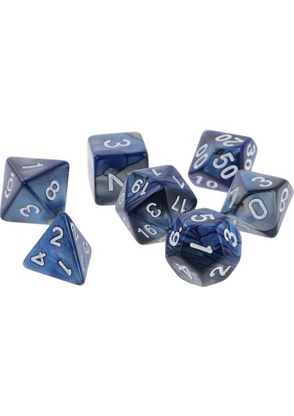 28 Adet Iki Renkler Polyhedral Dice D & D Dnd Rpg Mtg Masa Oyunu Masaüstü (Yurt Dışından)