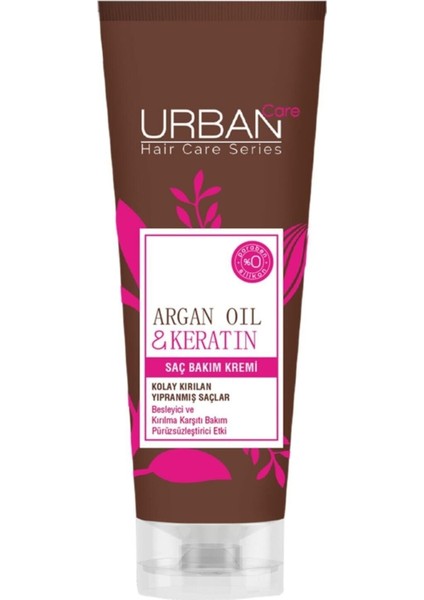Argan Oil & Keratin Saç Bakım Kremi