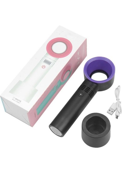 USB Şarj Kirpik Kurutma Makinesi - Siyah (Yurt Dışından)