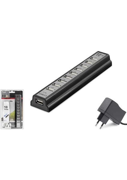 HDX7004 USB Hub 2.0 10 Port USB Çoklayıcı 10'lu