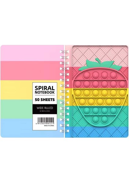 Stres Oyuncaklı Defter (Yurt Dışından)