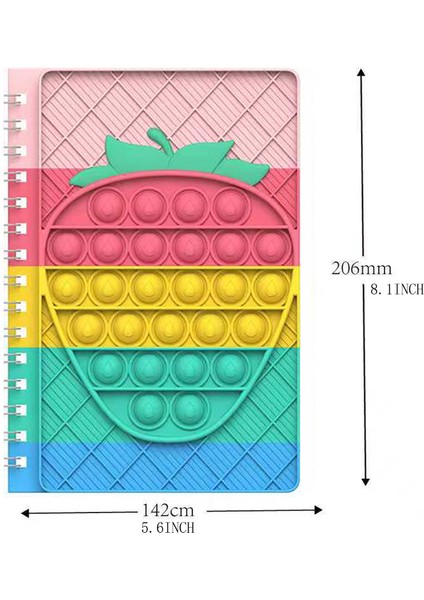 Stres Oyuncaklı Defter (Yurt Dışından)
