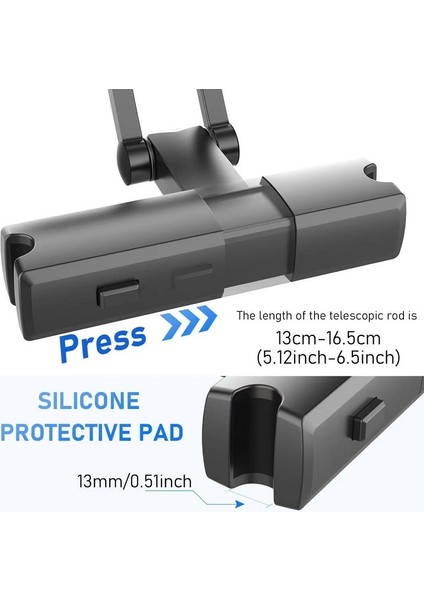 Araba Kafalık Dağı Araç Telefonu Tutucu Araba Arka Koltuk Için Evrensel Tablet Tutucu (Yurt Dışından) modelleri