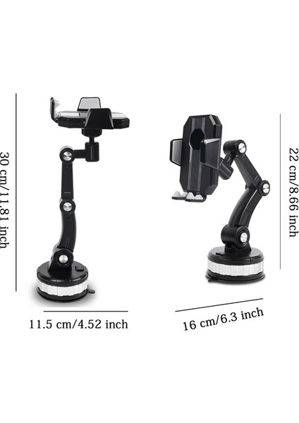 Araç Telefonu Montaj Paneli Telefon Tutacağı Stand (Yurt Dışından)