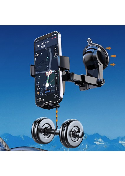 Araba Panosu Için Evrensel Eller Serbest Telefon Tutacağı Araç Tutacağı (Yurt Dışından)