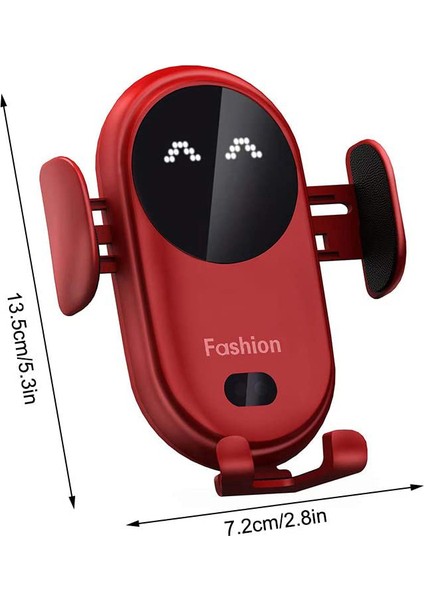 Telefon Şarj Tutacağı Kablosuz Araç Şarj Cihazı Tutacağı (Yurt Dışından)