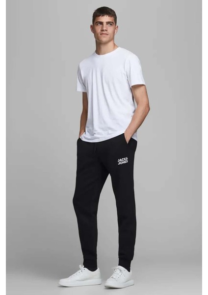 Jack & Jones 12178421 Paca Lastikli Erkek Eşofman Alti - Siyah