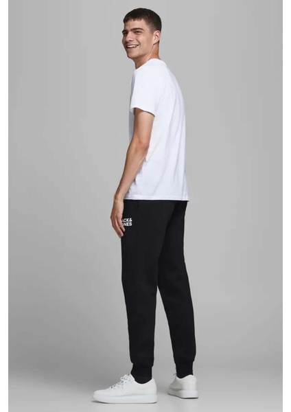 Jack & Jones 12178421 Paca Lastikli Erkek Eşofman Alti - Siyah