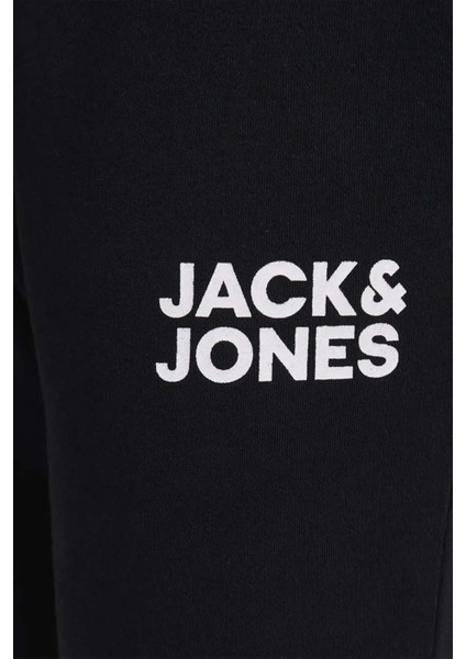 Jack & Jones 12178421 Paca Lastikli Erkek Eşofman Alti - Siyah