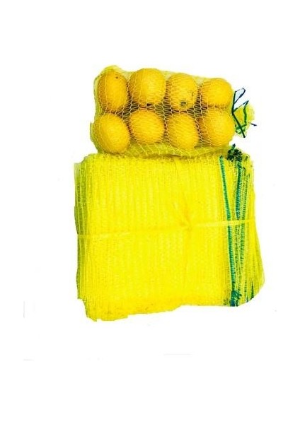 24x48 FİLE ÇUVAL LİMON FİLESİ (25 ADET) LİMON CEVİZ FINDIK ÇUVALI ÇOK AMAÇLI BOŞ ÇUVAL