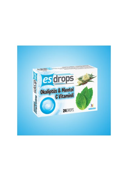 Okaliptüs, Mentol, C Vitamini Pastil