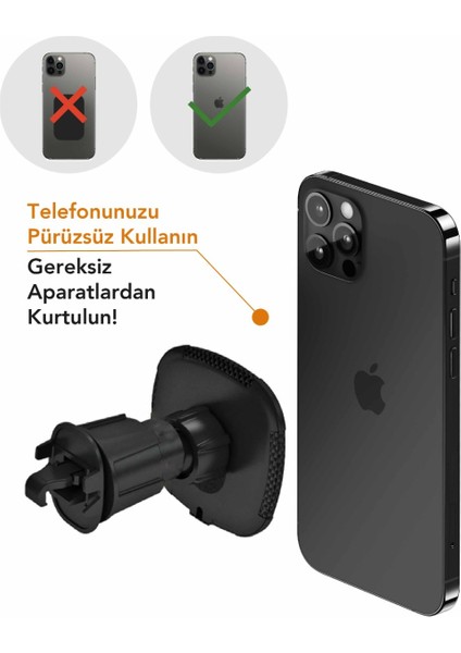 Mını Araç İçi Telefon Tutucu