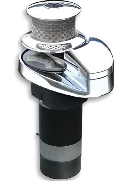 Tekne Için VS1500C Dik Irgat 8mm Krom GÖV.12V