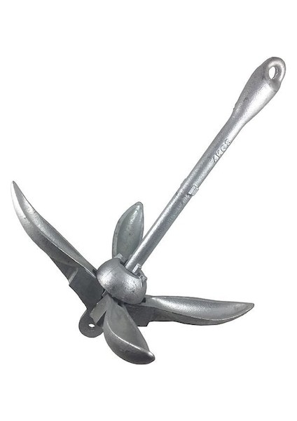 Şemsiye Çapa Galvanizli 6kg Tekne ve Bot Çapası