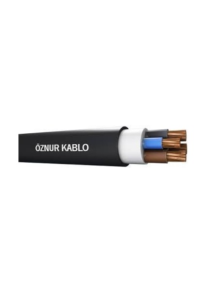 4x4mm2 Nyy (Yer Altı Kablosu) 100mt Elektrik Tesisat Kablosu