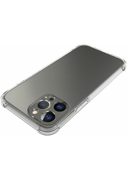 Apple iPhone 13 Pro Max 6.7 Inç Uyumlu Kaymaz Doku Tpu Telefon Kılıfı - Şeffaf (Yurt Dışından) modelleri