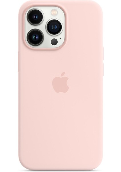 Apple iPhone 13 Pro Max 6.7 Inç Uyumlu Su Geçirmez Silikon Telefon Kılıfı - Açık Pembe (Yurt Dışından)