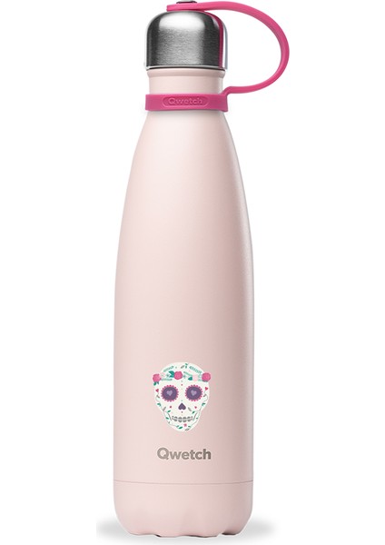 QK9003 Kids Isı Yalıtımlı 500ML Termos - Kafatası Desenli