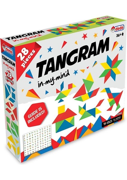 03698 Dede, Tangram 28 Parça