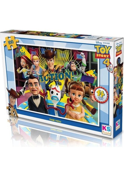 KS Games TS714 Ks Toy Story 4 / 100 Parça Puzzle