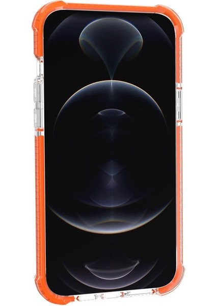 Apple iPhone 13 Için Akrilik Dört Köşe Korumalı Darbeye Dayanıklı Telefon Kılıfı - Turuncu (Yurt Dışından) fiyatları