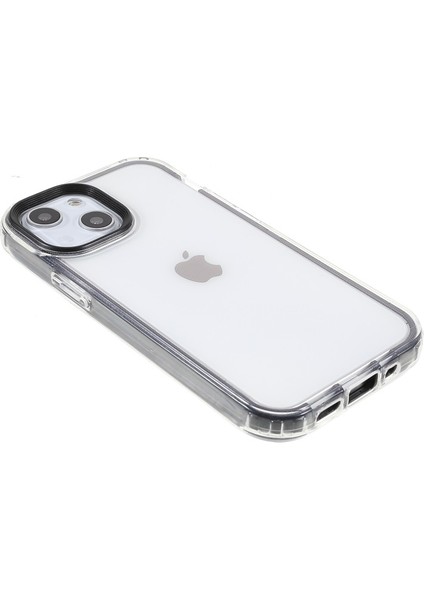 Apple iPhone 13 Için Pc + Tpu Düşmeye Dayanıklı Koruyucu Telefon Kılıfı - Siyah (Yurt Dışından) fırsatları