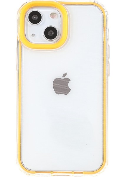 Apple iPhone 13 Için Pc + Tpu Düşmeye Dayanıklı Koruyucu Telefon Kılıfı - Sarı (Yurt Dışından) fiyatları