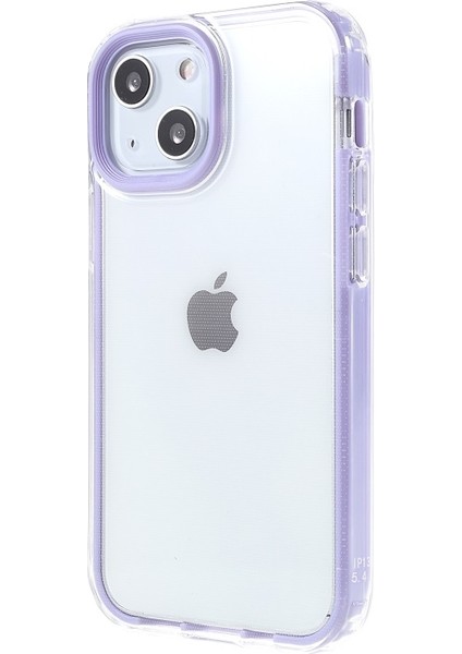 Apple iPhone 13 Için Pc + Tpu Düşmeye Dayanıklı Koruyucu Telefon Kılıfı - Mor (Yurt Dışından) modelleri