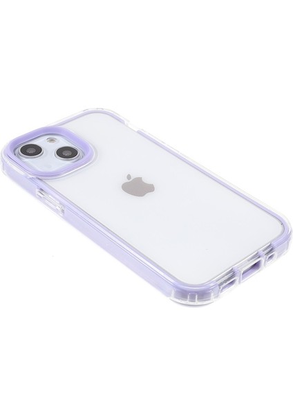 Apple iPhone 13 Için Pc + Tpu Düşmeye Dayanıklı Koruyucu Telefon Kılıfı - Mor (Yurt Dışından) fırsatları
