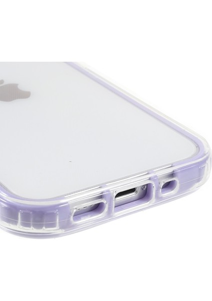 Apple iPhone 13 Için Pc + Tpu Düşmeye Dayanıklı Koruyucu Telefon Kılıfı - Mor (Yurt Dışından) indirimleri