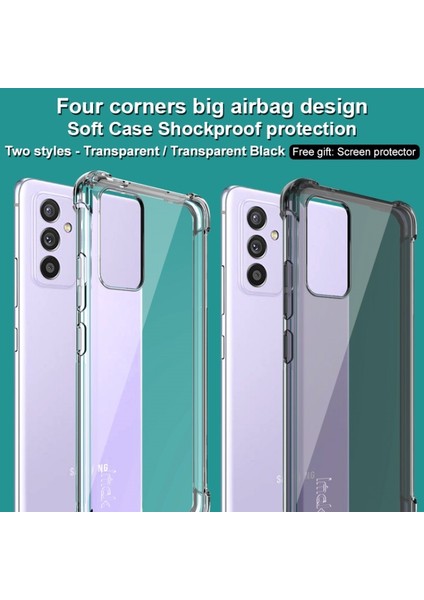Imak Samsung Galaxy A82 Için Tam Kapsamlı Esnek Tpu Telefon Kılıfı (Yurt Dışından)
