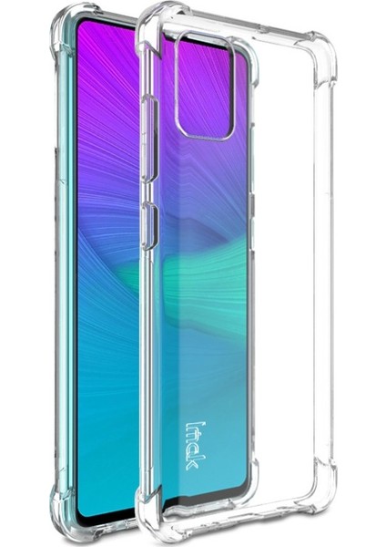 Imak Samsung Galaxy A71 Için Yumuşak Tpu Telefon Kılıfı + Ekran Koruyucu Film (Yurt Dışından)