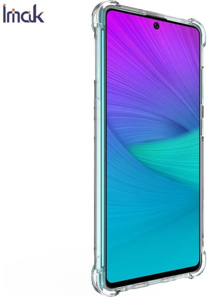 Imak Samsung Galaxy A71 Için Yumuşak Tpu Telefon Kılıfı + Ekran Koruyucu Film (Yurt Dışından)