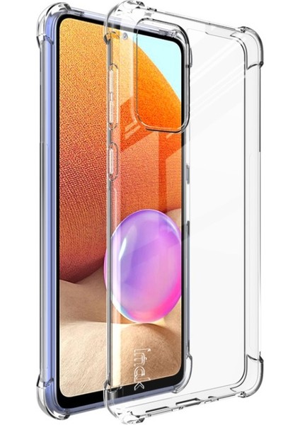 Imak Samsung Galaxy A73 Için Darbeye Dayanıklı Yumuşak Esnek Tpu Telefon Kılıfı (Yurt Dışından)