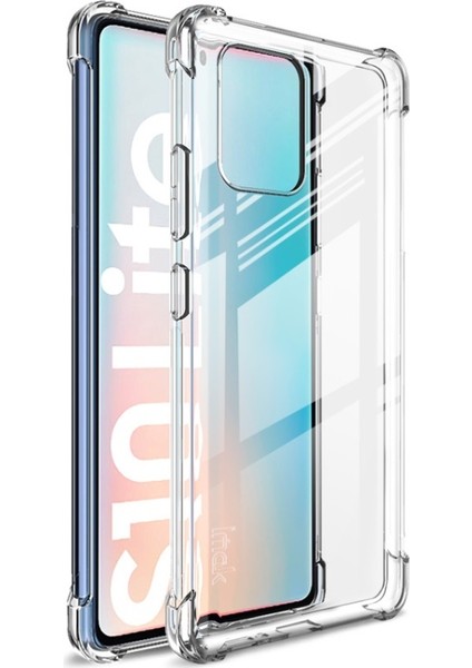 Imak Samsung Galaxy A91 Için Aşınmaya Dayanıklı Telefon Kılıfı + Ekran Koruyucu (Yurt Dışından)