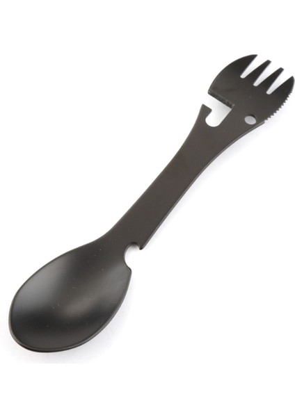 Çok Fonksiyonlu Çatal Kaşık Paslanmaz Çelik Titanyum Spork Balıkçılık ve Barbekü (Yurt Dışından)