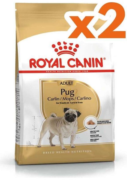Pug Irkına Özel Köpek Maması 1,5 kg x 2 Adet