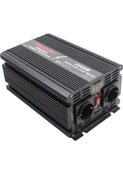 Max-Extra Lrm 2000 Dijital Power Inverter Dönüştürücü