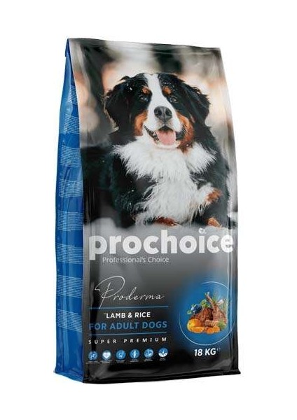 Proderma Kuzu Etli Yetişkin Köpek Maması 18 kg