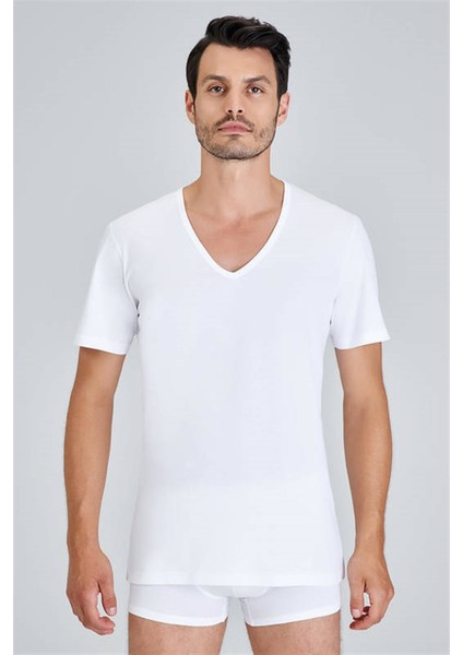 Enrico V Yaka 2li Erkek T-Shirt fiyatları