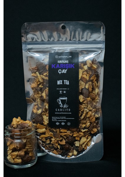 Kurutulmuş Bitkisel Karışık Çay 80 gr