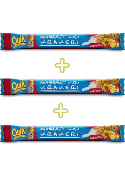 Meyveli Kraker 3'lü