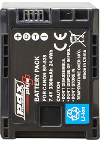 Canon BP828 Batarya Pil 3300mAh XF405,XF400,XA15,XA11,XA35,XA30,XA25,XA20,HF G30,G21,GX10