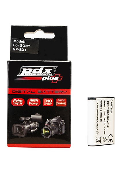 Sony BX1 Batarya Pil 1300mAh ZV-1,RX100M7,BC-TRX,RX1RM2,HX99,HX400V