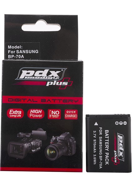 BP70A Batarya 3.7V 970mAh Li-Ion Pil Hızlı Şarj Özelliği ile Uyumlu