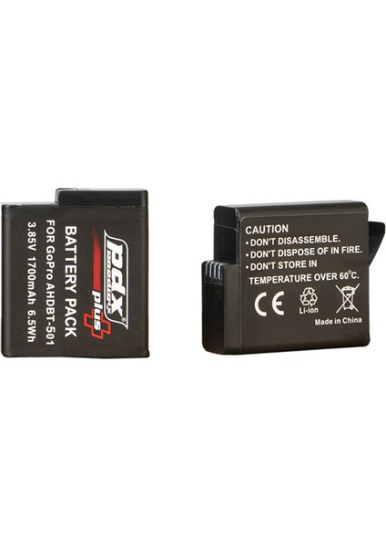 Gopro DBT501 Batarya Pil 1700mAh Hero 5, Hero 6, Hero 7 modelleri